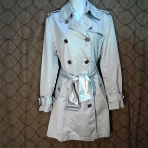 Kenar Silver Raincoat